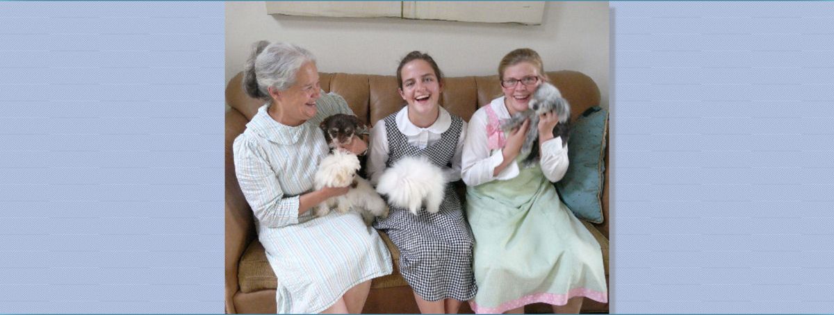 Southern Silks family, puppies, and program history